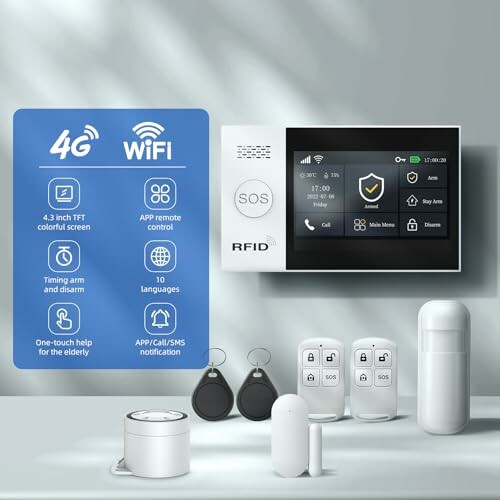 LWOHSI Wireless Home Alarm System