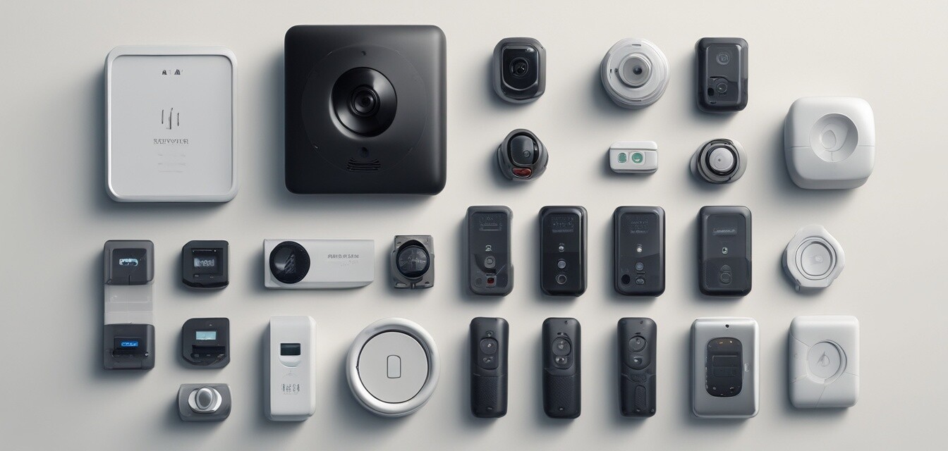 Variety of smart security devices