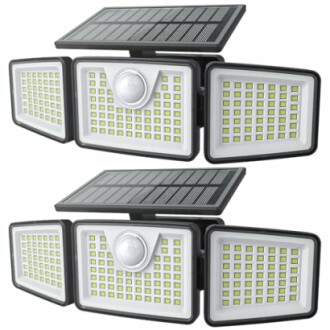2500LM Solar Lights Outdoor